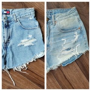 Distressed Denim Shorts Bundle